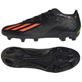 Adidas X Speedportal.2 Fg M ID4920 zapatos de fútbol negro negro Adidas X Speedportal.2 Fg M ID4920 zapatos de fútbol negro negro