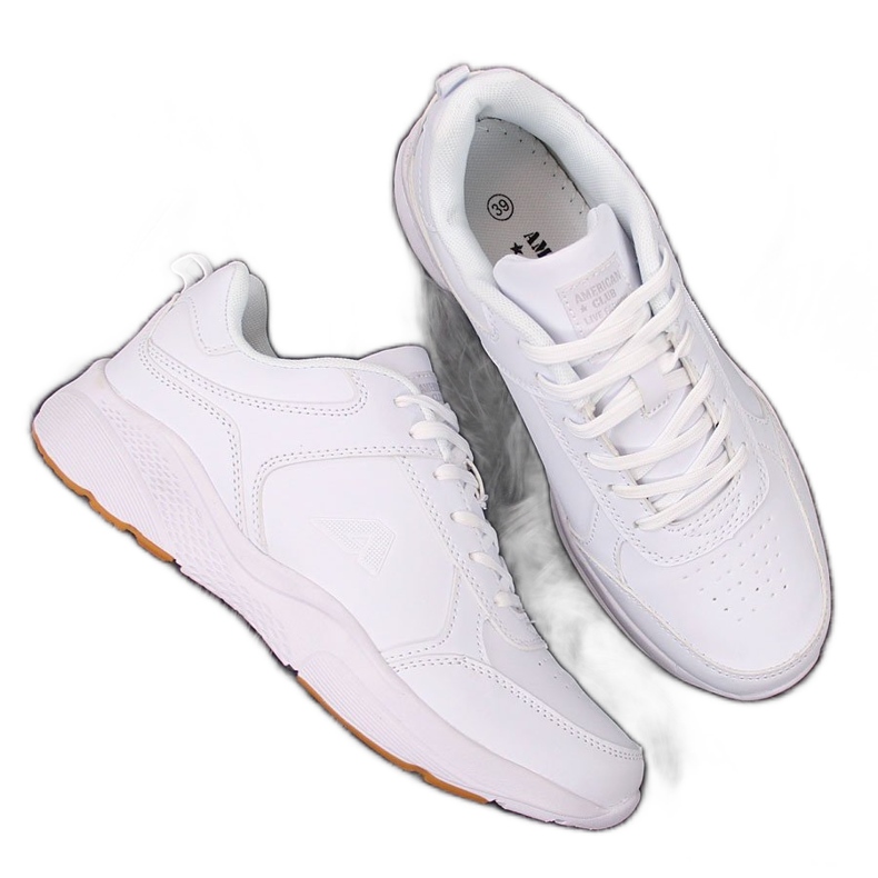 Zapatillas American Club 52/23 blancas blanco