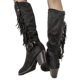 Botas negras con aislamiento de Achin. negro Botas negras con aislamiento de Achin. negro