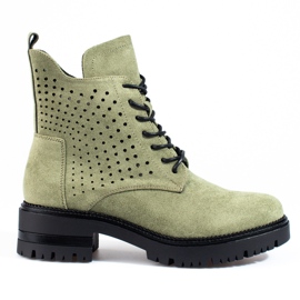 W. Potocki Bota obrero ante calada Potocki verde
