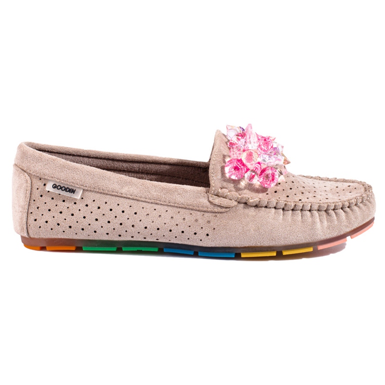 Mocasines mujer ante Shelovet beige