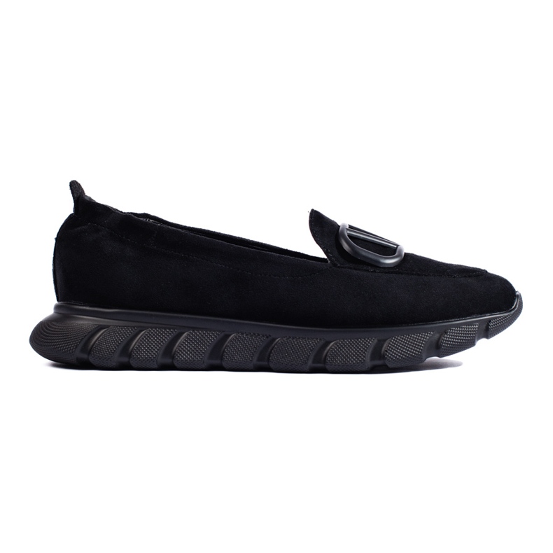 Mocasines plataforma mujer ante Vinceza negro