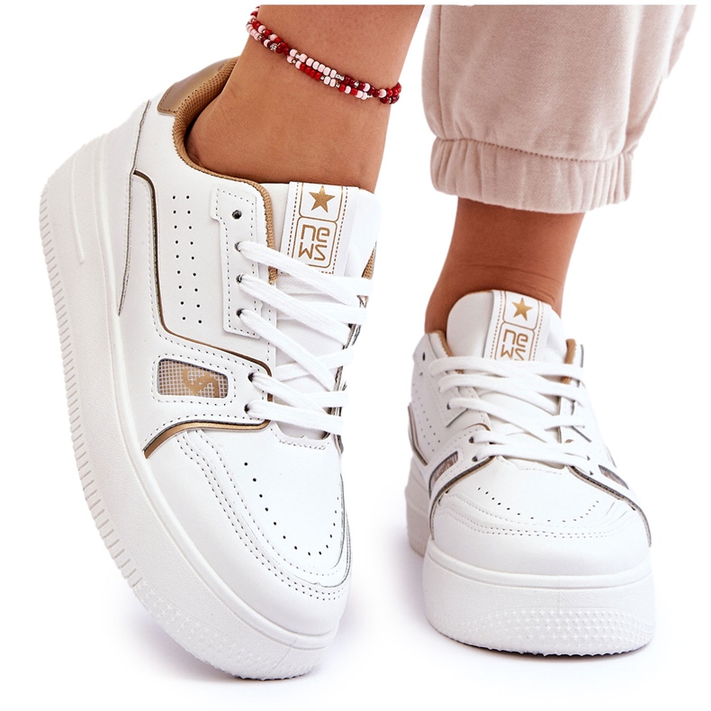 Deportivas Cómodas Mujer Blancas Bowen blanco