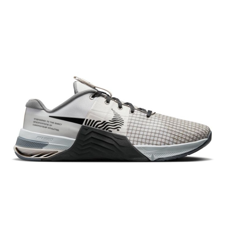 Nike Metcon 8 M DO9328-004 zapatillas gris