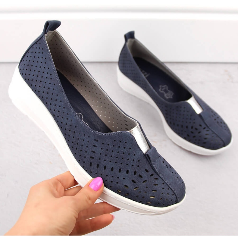 Slip-on mujer calados Jezzi RMR1840-13 gris