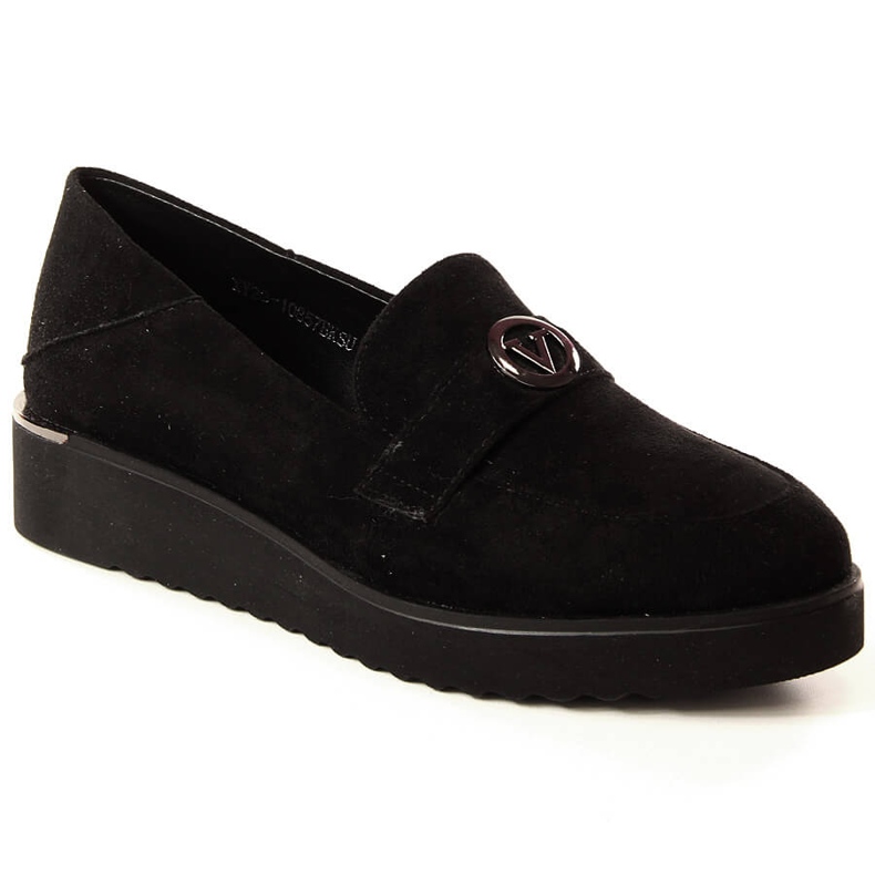 Zapatos mujer ante plataforma negra Vinceza 10857 negro
