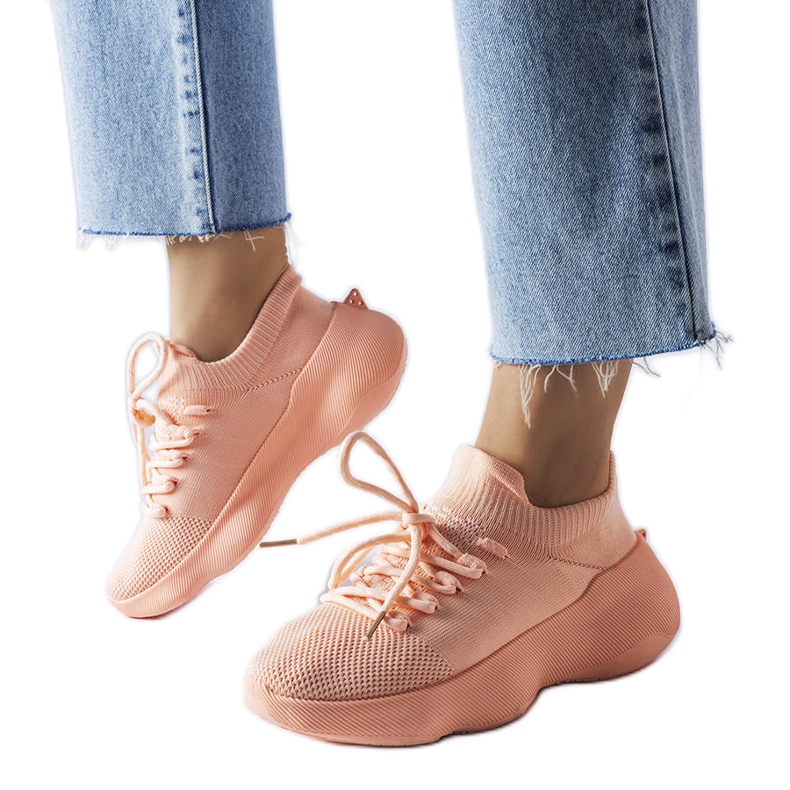 Deportivas de tejido rosa de Lavallée rosado