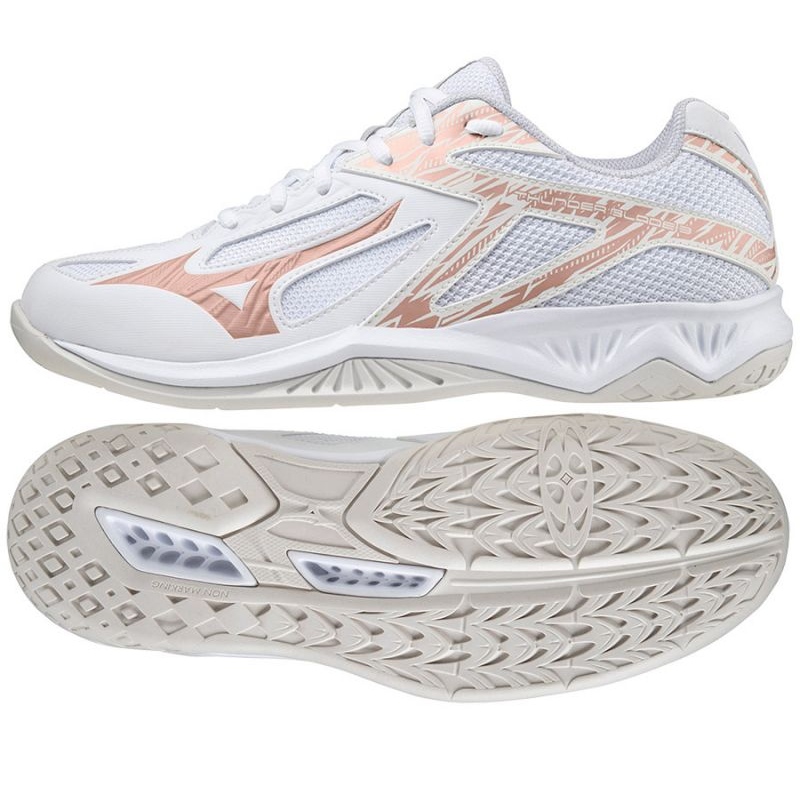 Zapatillas De Voleibol Mizuno Wave Thunder Blade 3 - Blanco