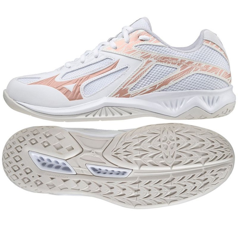 Zapatillas de voleibol Mizuno Thunder Blade 3 W V1GC217036 blanco blanco
