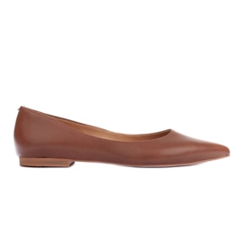 Marco Shoes Bailarinas sutiles marrón