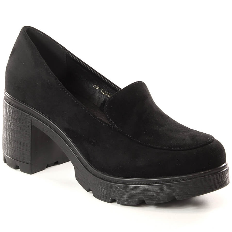 Zapatos de mujer ante y plataforma negros Potocki SZ12040