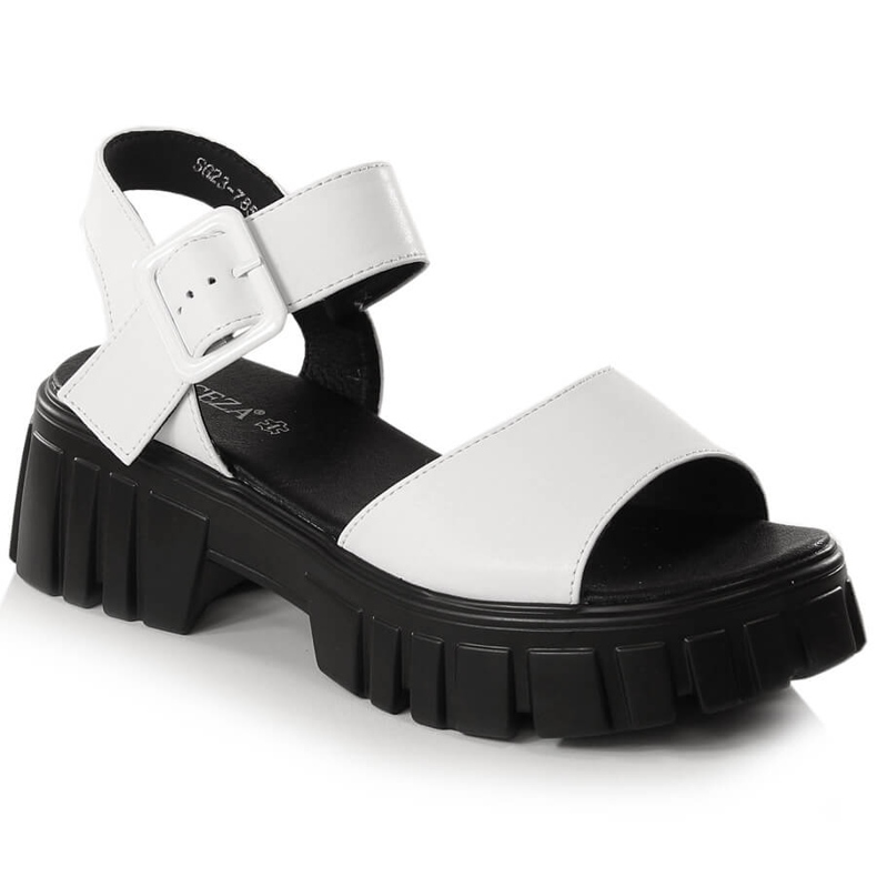 Sandalias mujer plataforma blancas Vinceza SG23-7852 blanco