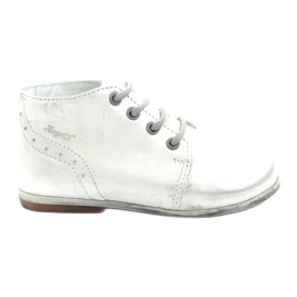 Botas de cuero Botas de cuero plateada hugotti brillante plata