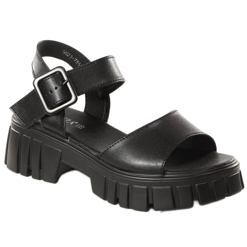 Sandalias Plataforma Vinceza W JAN196A negro