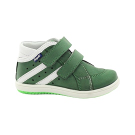 Zapatos de cuero verde Hugotti blanco