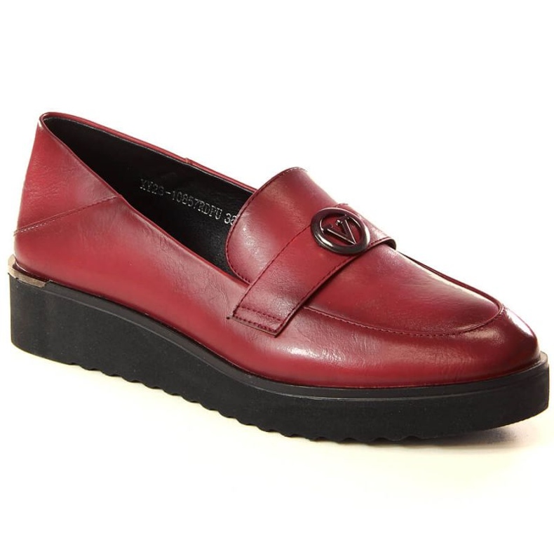 Zapatos plataforma Vinceza W JAN199B rojo