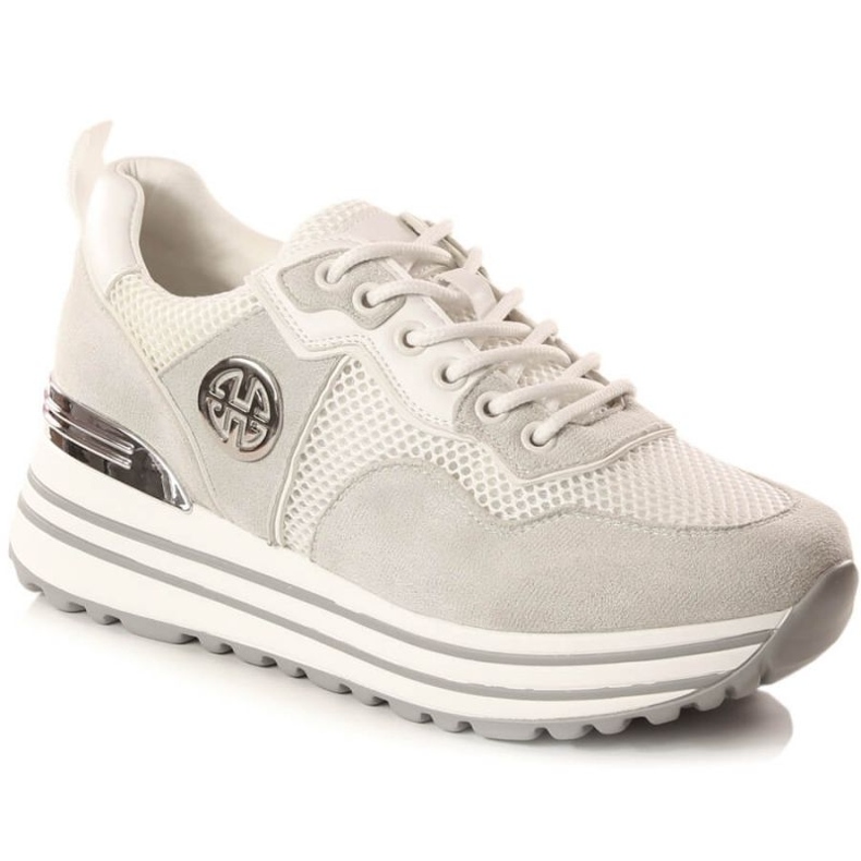 Deportivas plataforma Potocki W WOL138 blanco