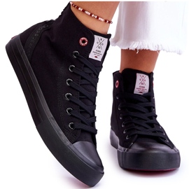 Zapatillas altas clásicas para mujer Cross Jeans LL2R4088C Negro