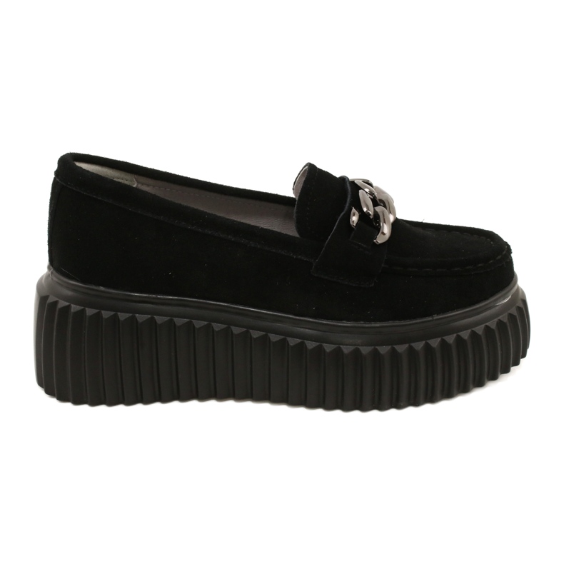 Mocasines ante Filippo DP4450 BK negro
