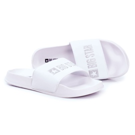 Pantuflas de Hombre Big Star Rubber White GG174935 blanco