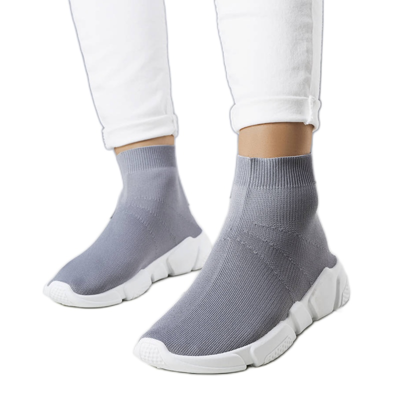 Zapatillas altas grises de William Zapatillas altas grises de William