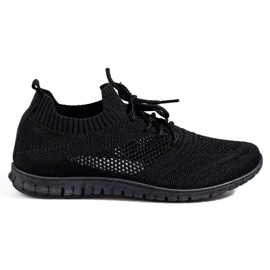 W. Potocki Zapatillas deportivas mujer caladas ligeras Potocki negro W. Potocki Zapatillas deportivas mujer caladas ligeras Potocki negro