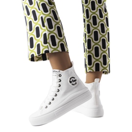 Lee Cooper LCW-23-44-1627L zapatillas blancas blanco Lee Cooper LCW-23-44-1627L zapatillas blancas blanco