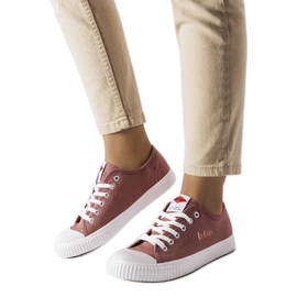 Lee Cooper LCW-23-44-1646L zapatillas rosas rosado