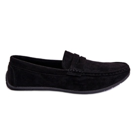 Mocasines Hombre Ante Negro Mack
