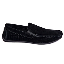 Mocasines Hombre Clásico Ante Negro Felixo