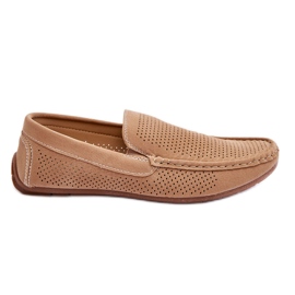 Mocasines Hombre Clásico Ante Beige Felixo