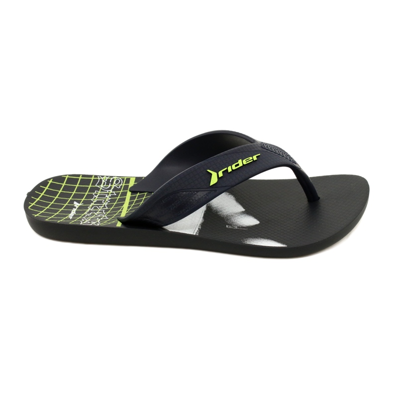 Chanclas de hombre Rider 11804 AE205 negro azul