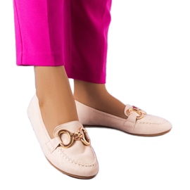 Mocasines clásicos beige de Pitre