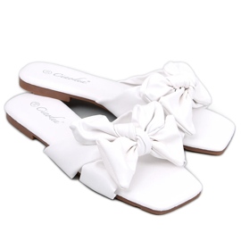 BM Pantuflas lazo Minnen White blanco