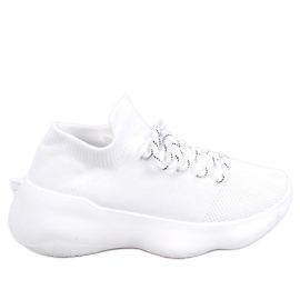 Zapatillas estilo calcetín Callens Bianco blanco