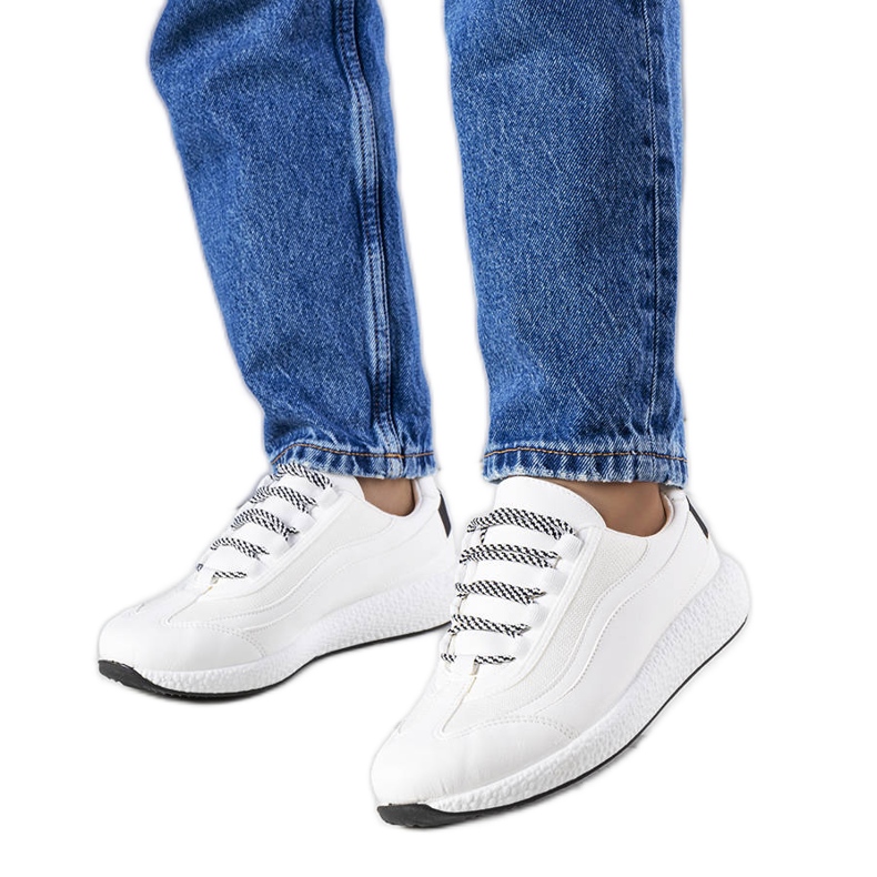 BM zapatillas Tracey blancas blanco