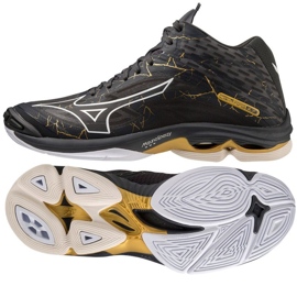 Zapatos Mizuno Wave Lighting Z7 Mid M V1GA225041 negro negro
