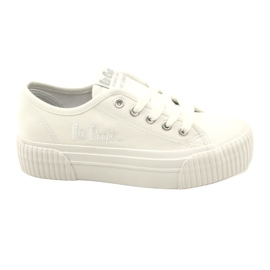 Lee Cooper LCW-23-31-1780L Zapatillas deportivas con suela gruesa, blanco