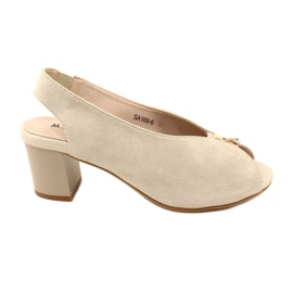 Sandalias En El Post Daszyński SA169-6 beige