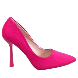 BM Tacones mujer Camerin fucsia ante rosado