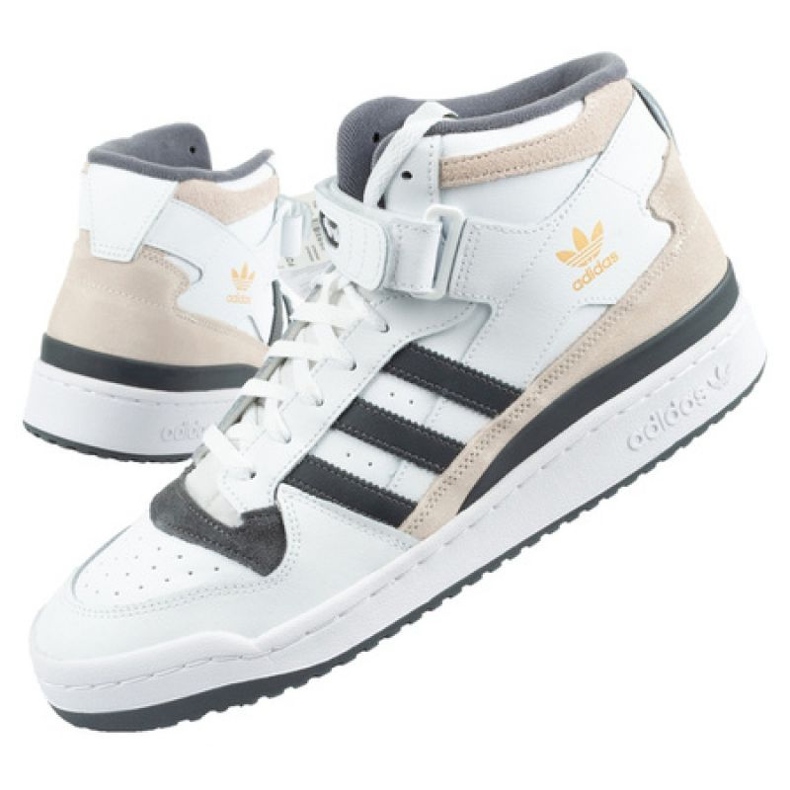Adidas Forum Mid M GW4371 zapatillas deportivas blanco