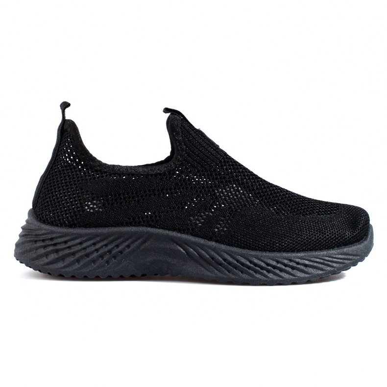 Zapatos deportivos calados de mujer Shelovet negro