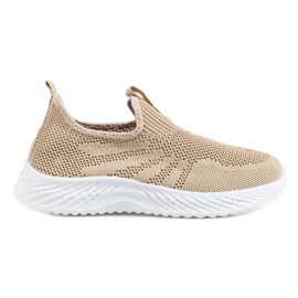 Zapatos deportivos calados de mujer Shelovet beige