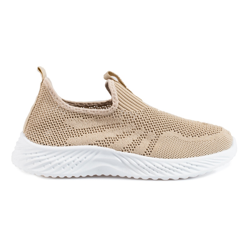 Zapatos deportivos calados de mujer Shelovet beige Zapatos deportivos calados de mujer Shelovet beige