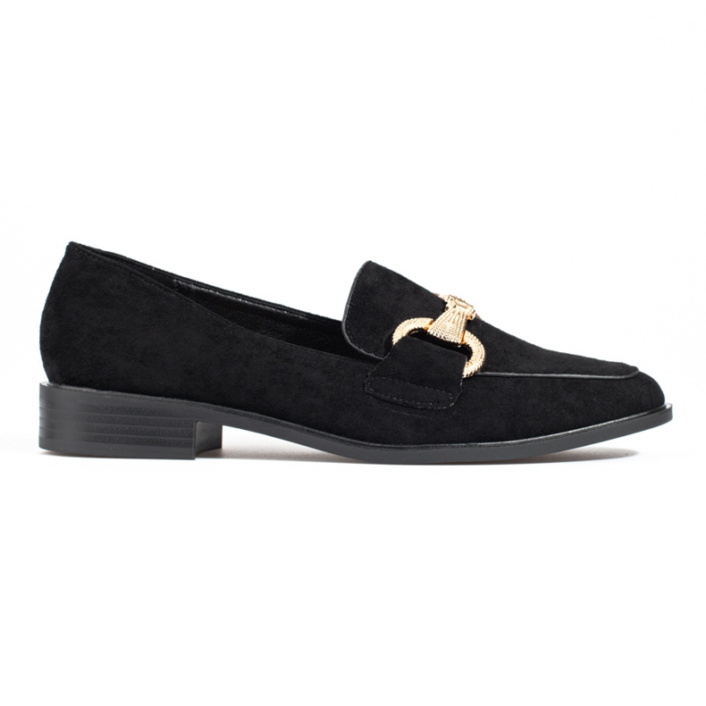 Seastar Mocasines mujer Shelovet ante negro