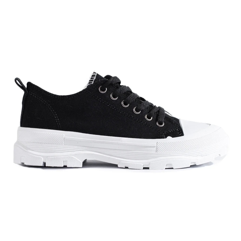 Zapatillas clásicas con plataforma Shelovet negro