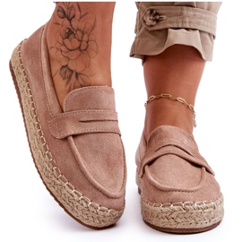FI1 Alpargatas Mujer Ante Beige Keyla