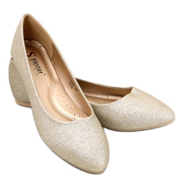 Seastar Chiesa bailarinas doradas con purpurina dorado Seastar Chiesa bailarinas doradas con purpurina dorado