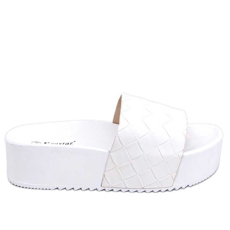 PA1 Sandalias de suela alta de Morlet White blanco