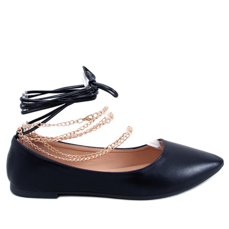 PA1 Bailarinas con cadena negra Junri negro
